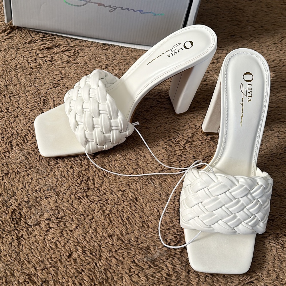 Women’s braided heels